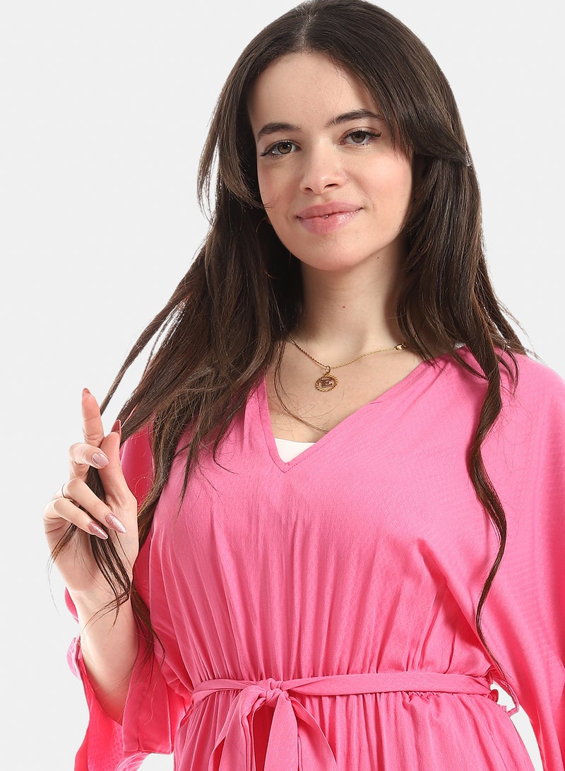 Andora Comfy Jumpsuit For Women - Fuchsia - Image 3