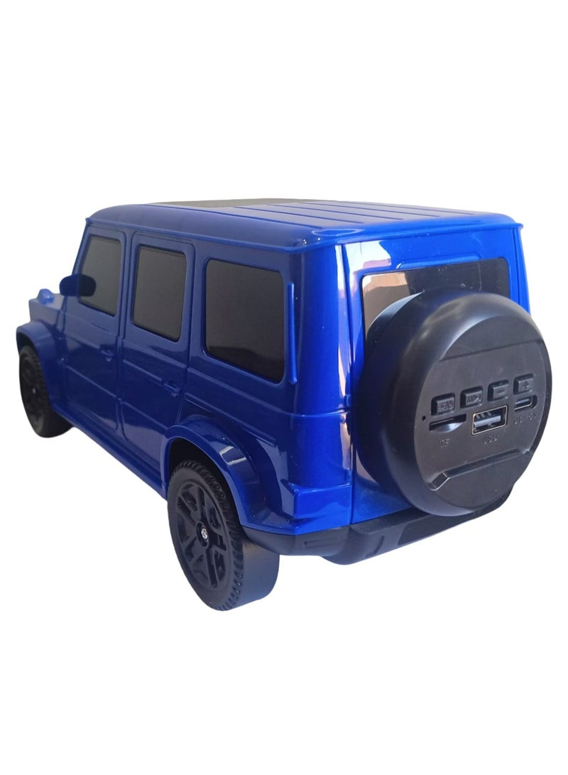 BDT CAR8 Car-Shaped Bluetooth Speaker – Loud Sound, USB/TF Support, Rechargeable Battery - Image 2