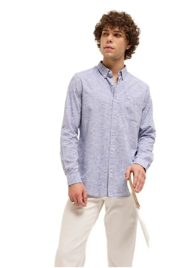 THE BEAR HOUSE Men's Shirt for Casual and Formal Wear | Classic Button-Down Style for Office, Daily Use, Travel, Events & All-Season Outfits | Versatile & Stylish Wardrobe Essential for Every Occasion