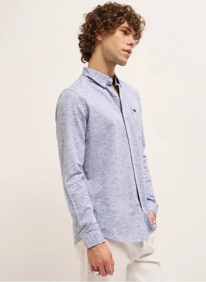 THE BEAR HOUSE Men's Shirt for Casual and Formal Wear | Classic Button-Down Style for Office, Daily Use, Travel, Events & All-Season Outfits | Versatile & Stylish Wardrobe Essential for Every Occasion