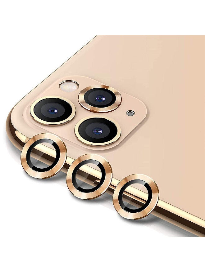 Zolo Anti Scratch HD Premium Tempered Camera Lens Protector for iPhone 12 PRO Gold 