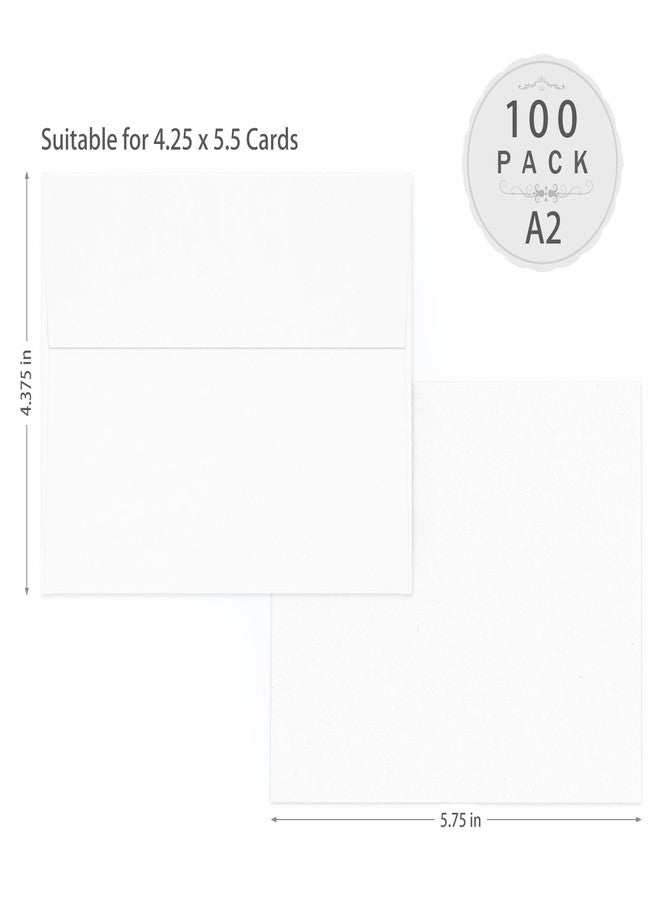 Goefun A2 White Envelopes Self Seal 100 Pack, 4.375 x 5.75 - Image 2