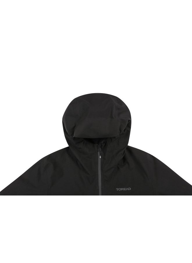 TOREAD TABBBN81701 3L Lightweight Outdoor Jacket - Men's Spring/Summer Windproof Black  - Image 3