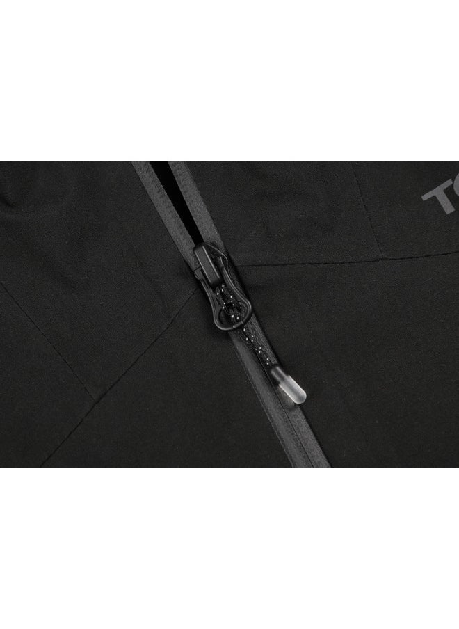 TOREAD TABBBN81701 3L Lightweight Outdoor Jacket - Men's Spring/Summer Windproof Black  - Image 5