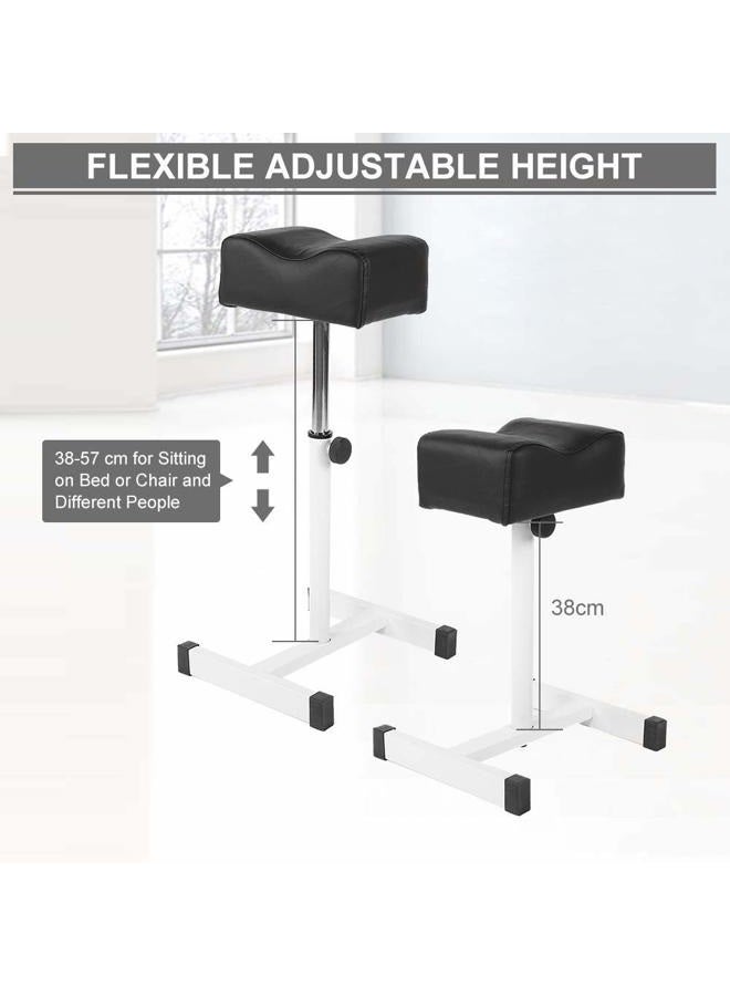 GOTOTOP Pedicure Manicure Footrest Stool Portable Black Adjustable All Purpose Leg Rest Stand Studio Equipment Salon - Image 4