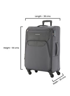 KAMILIANT KAMILIANT BALI 3PCS SET hardside Luggage sets with Spinner wheels - Cabin,Medium,Large - Charcoal Grey  - Image 5