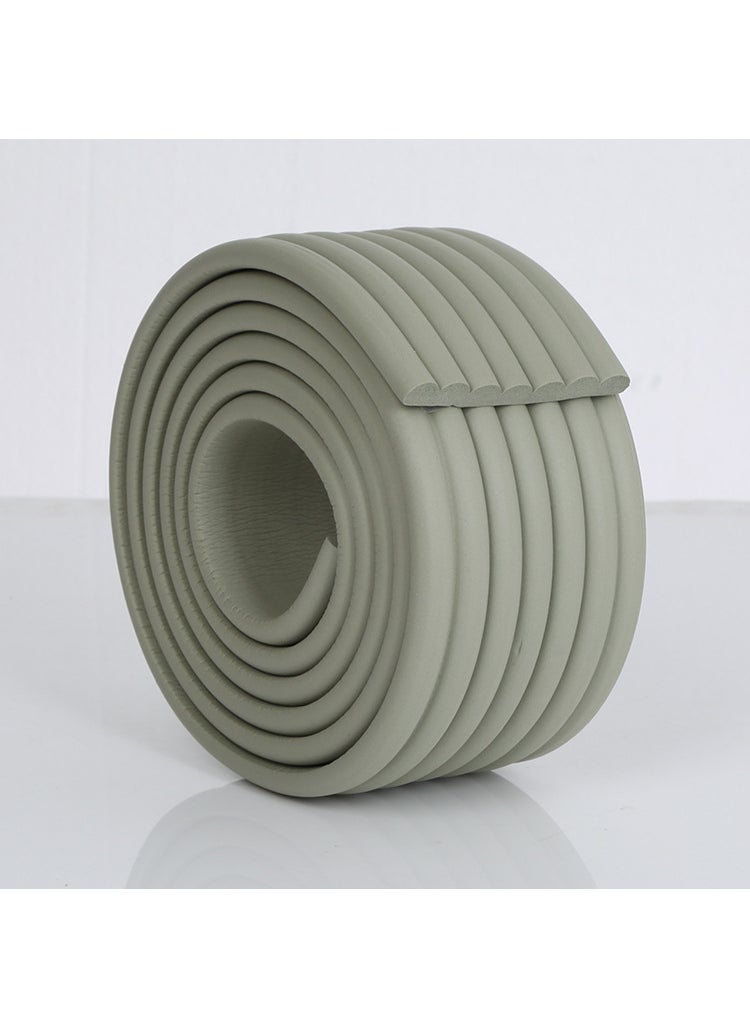 Generic Money 2 M W-shaped kindergarten corner anti-collision strip baby soft bag home protection strip childrens anti-collision corner wholesale Grey 