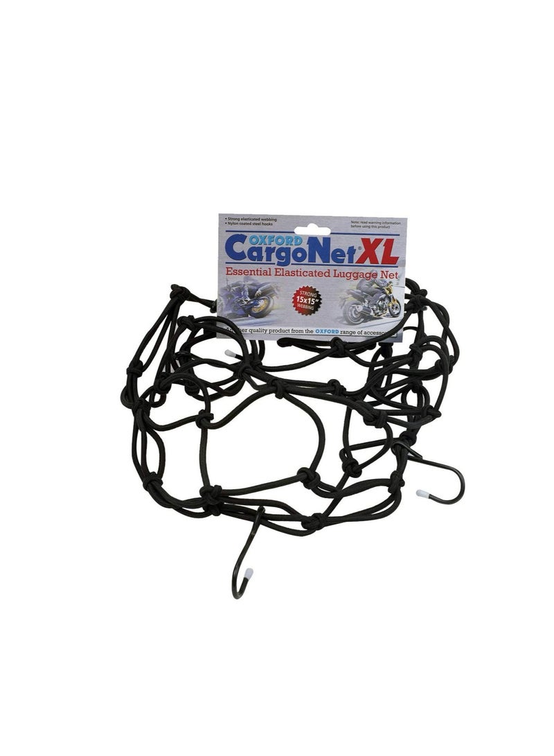 Oxford Oxford Cargo Net Black XL Black (OX666) 