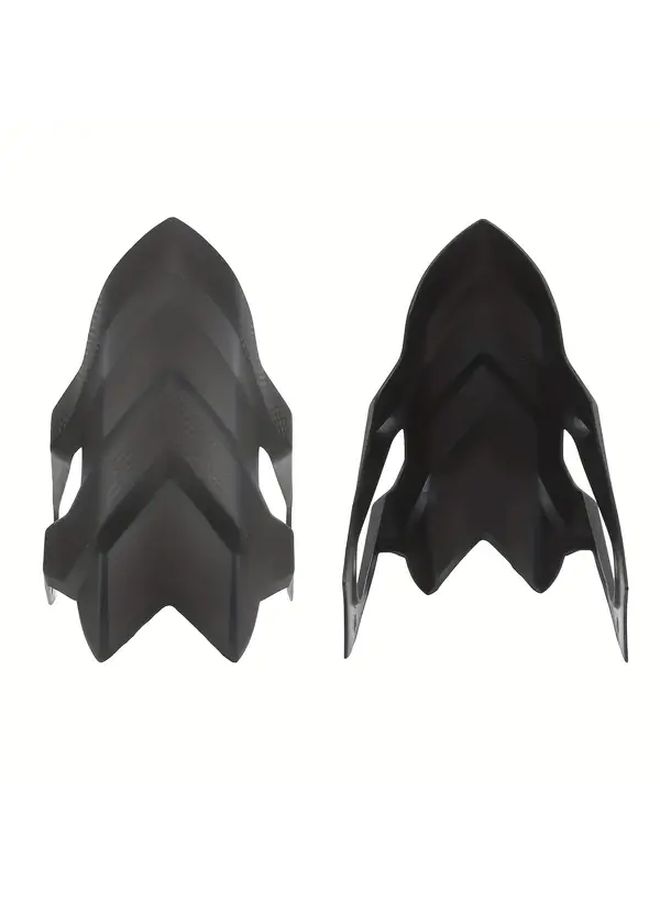Heavy Duty Black Motorcycle Rear Fender Adjustable Fit Durable PP Material Easy Installation - Image 4
