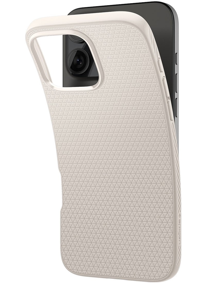 Spigen - Liquid Air for iPhone 16 Pro Max Case Cover (2024) - Natural Titanium - Image 1