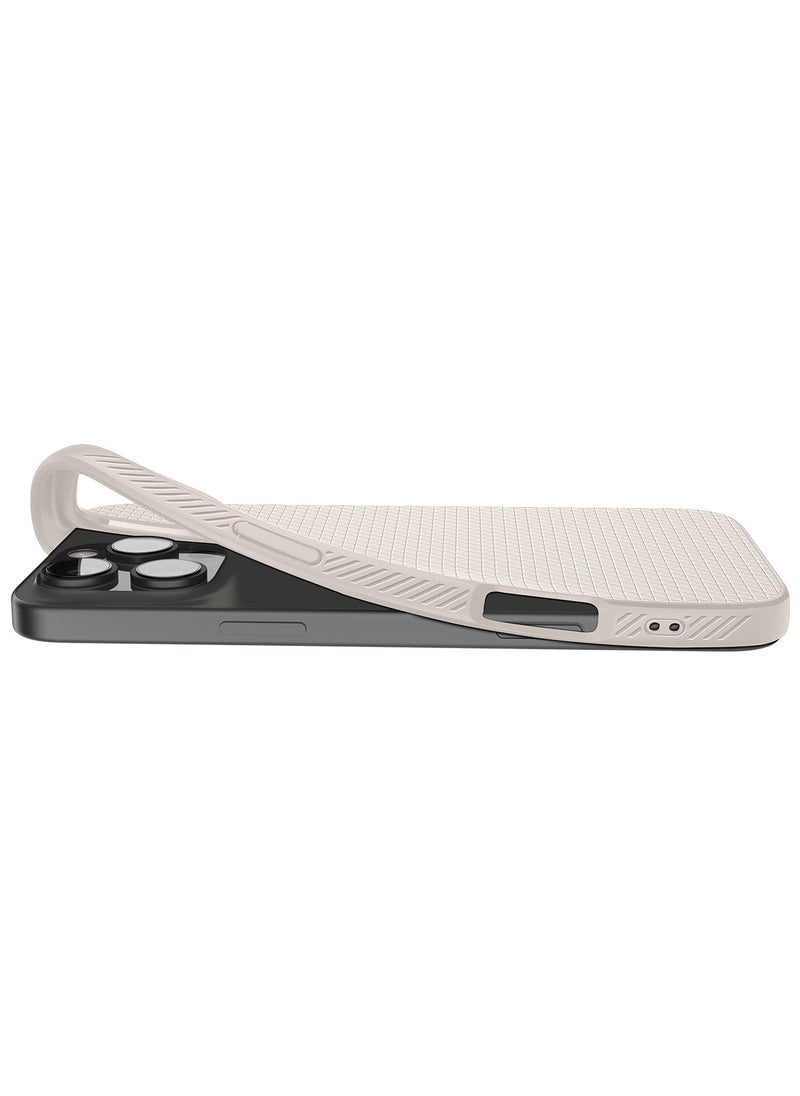 Spigen - Liquid Air for iPhone 16 Pro Max Case Cover (2024) - Natural Titanium - Image 1