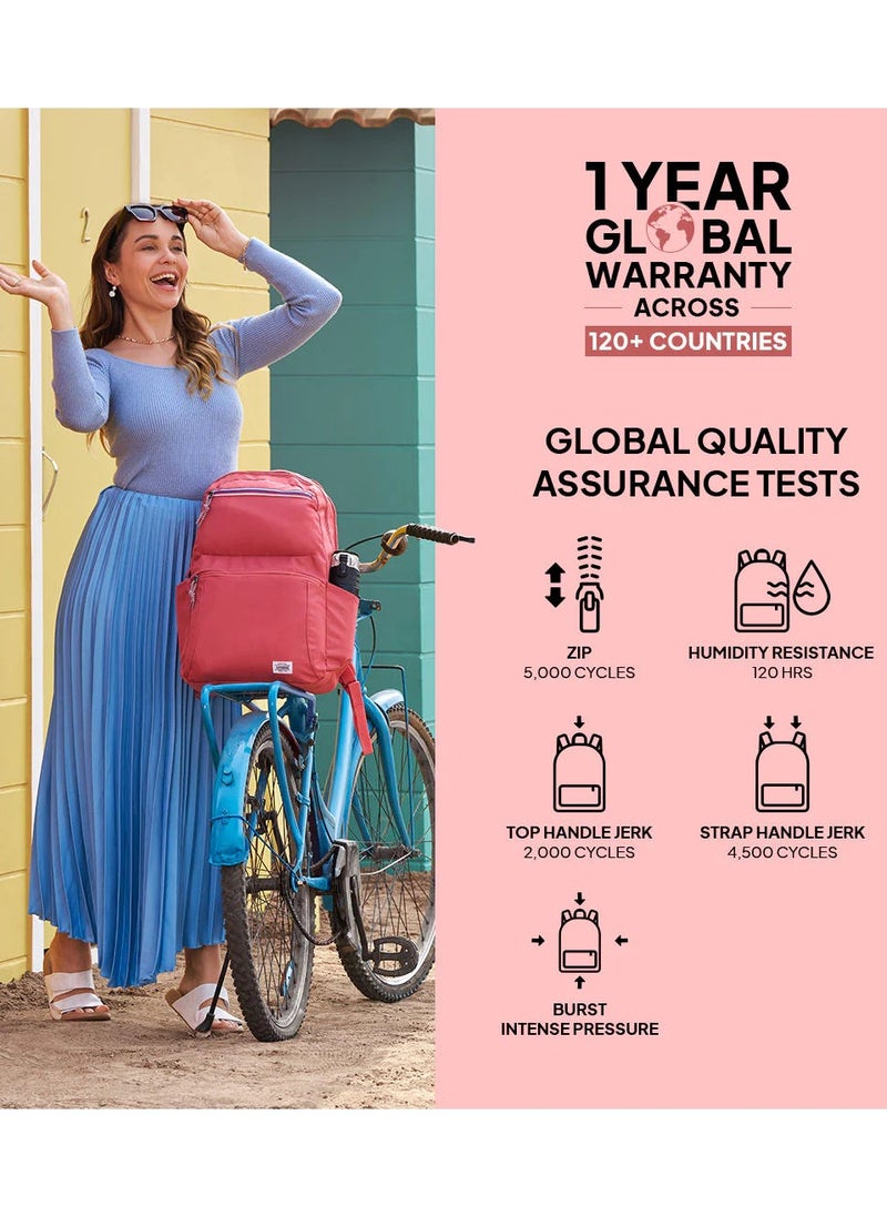 AMERICAN TOURISTER American Tourister Braydon Laptop Backpack 22L - Coral - 1 Year Global Warranty  - Image 5