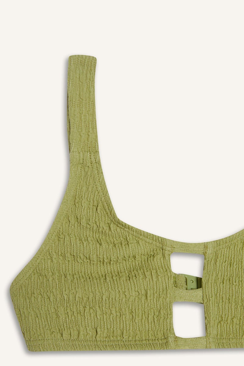 ديفاكتو طقم بكيني بناتي أخضر - قطعتين - Image 4