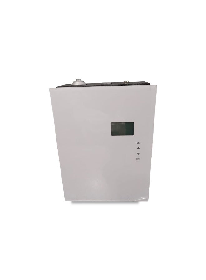 ويست ستورى جهاز تعطير كهربائي موديل M1200 يغطي مساحة من  900 الى  2000 متر مكعب مناسب للمساحات الكبيره , عبوة الزيت العطري حجم 500 مل , موزع رائحة بتقنية النانو , سهولة التحكم عن طريق البلوتوث بضبط الكثافة العطريه وساعات التشغيل وايام التشغيل, يوجد قفل للامان على الاطفال , ينشر الرائحة في المكان بالتساوي , يمكن تثبيته أرضي  وجداري و عن طريق التكييف - Image 1