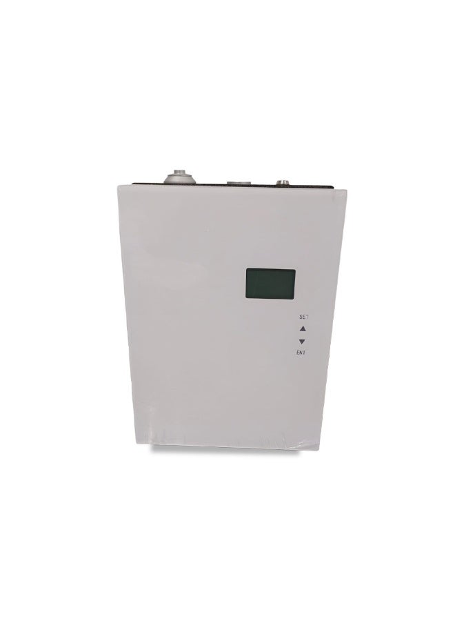 ويست ستورى جهاز تعطير كهربائي موديل M1200 يغطي مساحة من  900 الى  2000 متر مكعب مناسب للمساحات الكبيره , عبوة الزيت العطري حجم 500 مل , موزع رائحة بتقنية النانو , سهولة التحكم عن طريق البلوتوث بضبط الكثافة العطريه وساعات التشغيل وايام التشغيل, يوجد قفل للامان على الاطفال , ينشر الرائحة في المكان بالتساوي , يمكن تثبيته أرضي  وجداري و عن طريق التكييف - Image 3