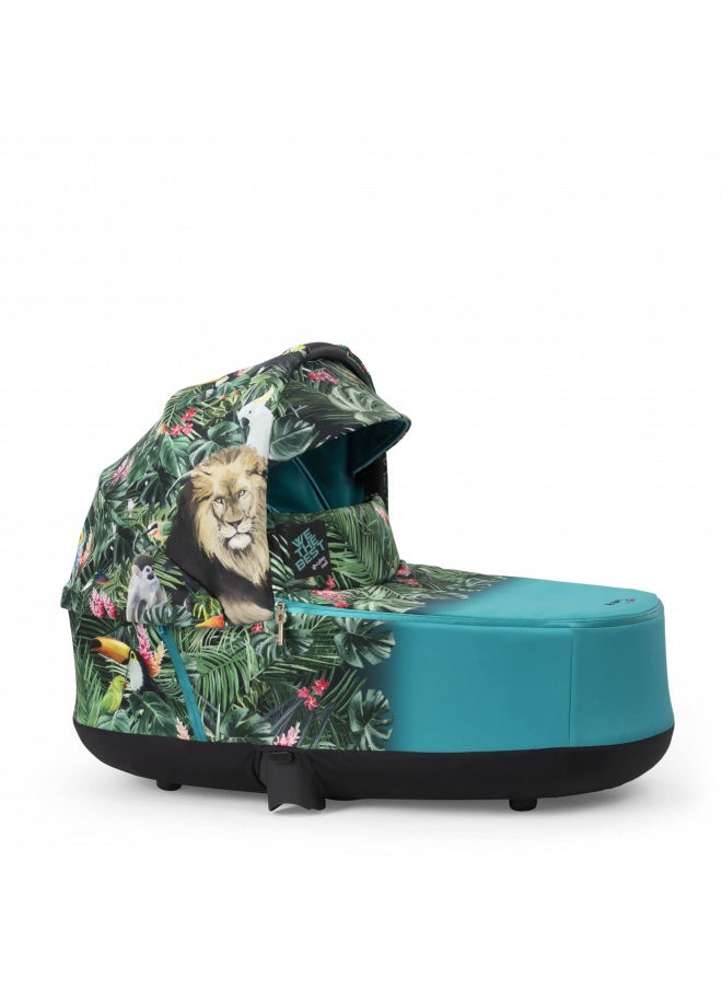 cybex We The Best By Dj Khaled Priam Lux Carry Cot, Portable Travel Bassinet With Xxl Sun Canopy  - Image 1
