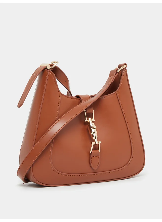 ستايلي Styli Buckle Closure Shoulder Bag