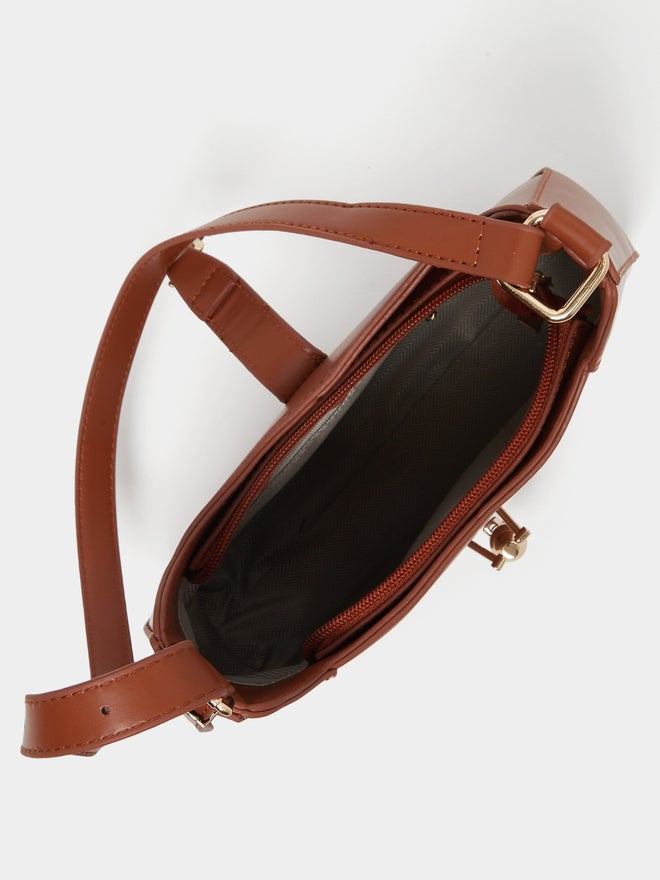 Styli Styli Buckle Closure Shoulder Bag - Image 4