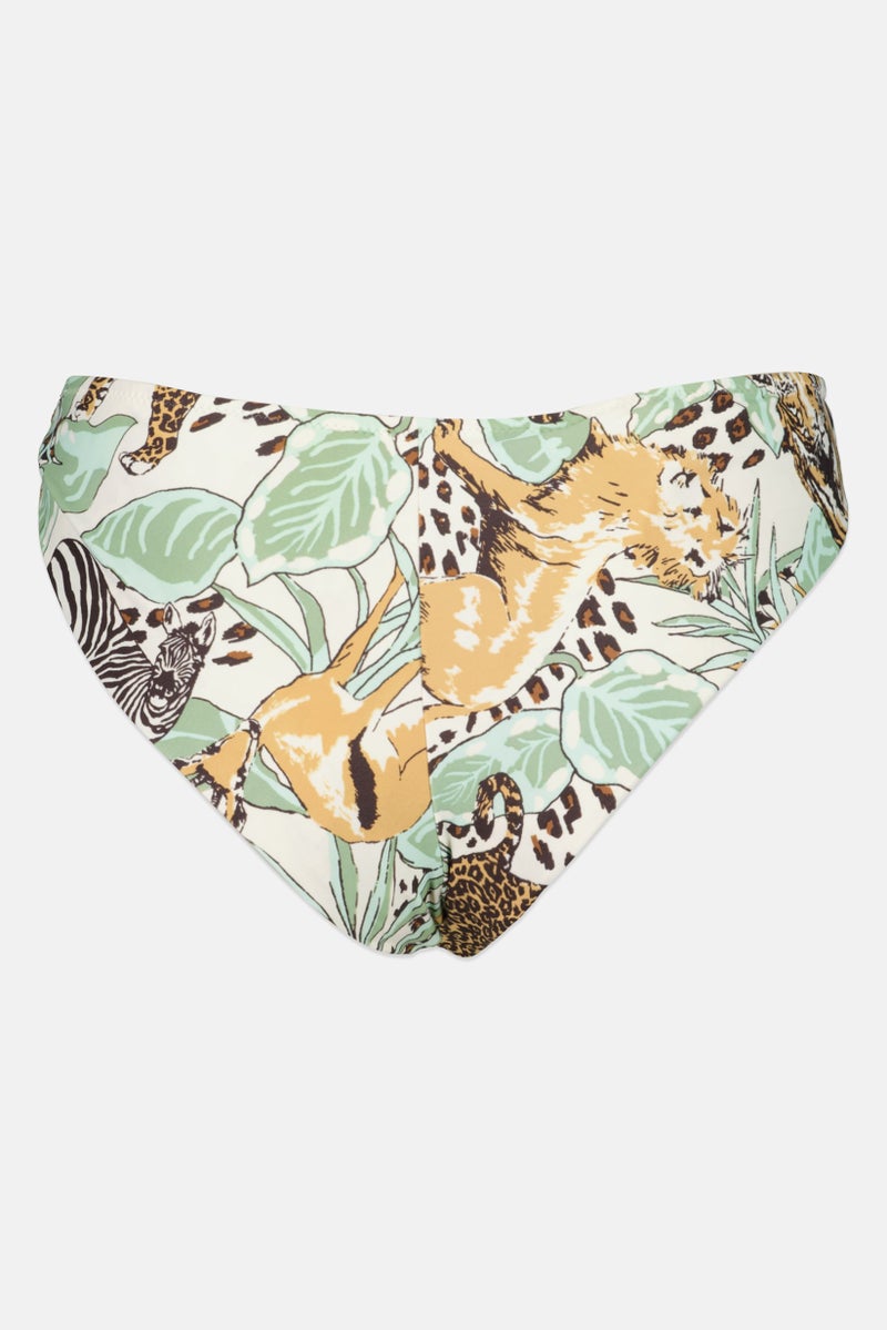 Aerie Women Allover Print Pull On Thong, Multicolor  - Image 3