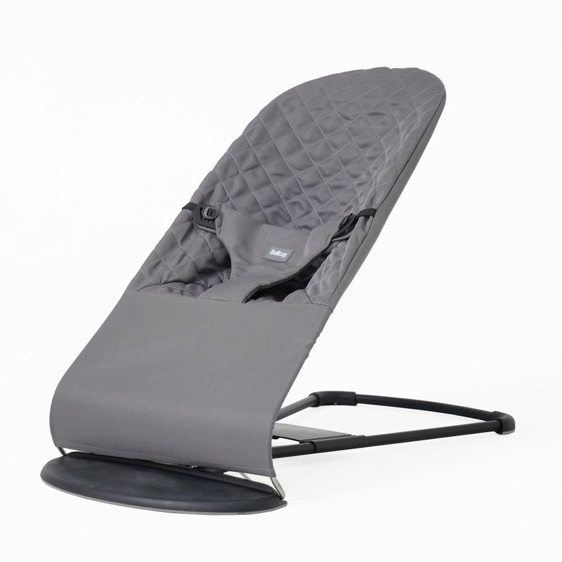 belltop Fabric seat for Bouncer Belltop Compatible with BabyBjÃ¶rn Bouncer: Soft & Bliss. Cover for Baby Bouncer (seat): Hypoallergenic & Breathable. Seat for Baby Swing: Ergonomic (Grey) - Image 2