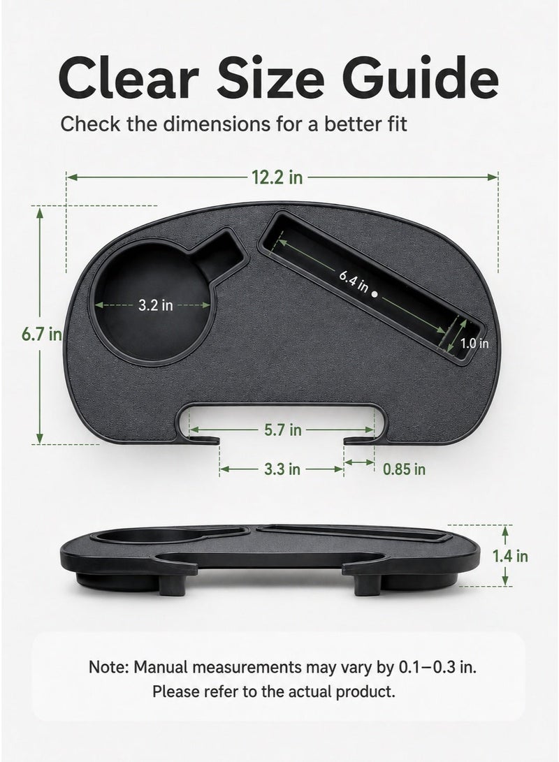 HUMJO Cup Holder for Zero-Gravity Recliners, Recliner Accessories with Water Cup Slots and Phone Slots. - Image 3