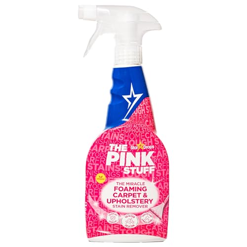 THE PINK STUFF Stardrops The Pink Stuff The Miracle Foaming Carpet Upholstery Stain Remover