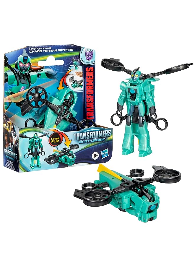 TRANSFORMERS Tra Earthspark 1 Step Flip Spitfire - Image 1