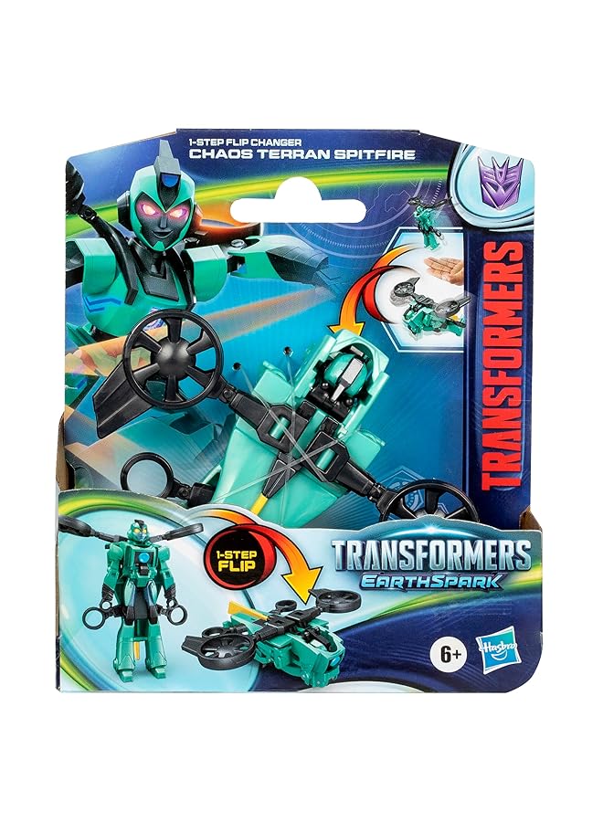 TRANSFORMERS Tra Earthspark 1 Step Flip Spitfire - Image 2