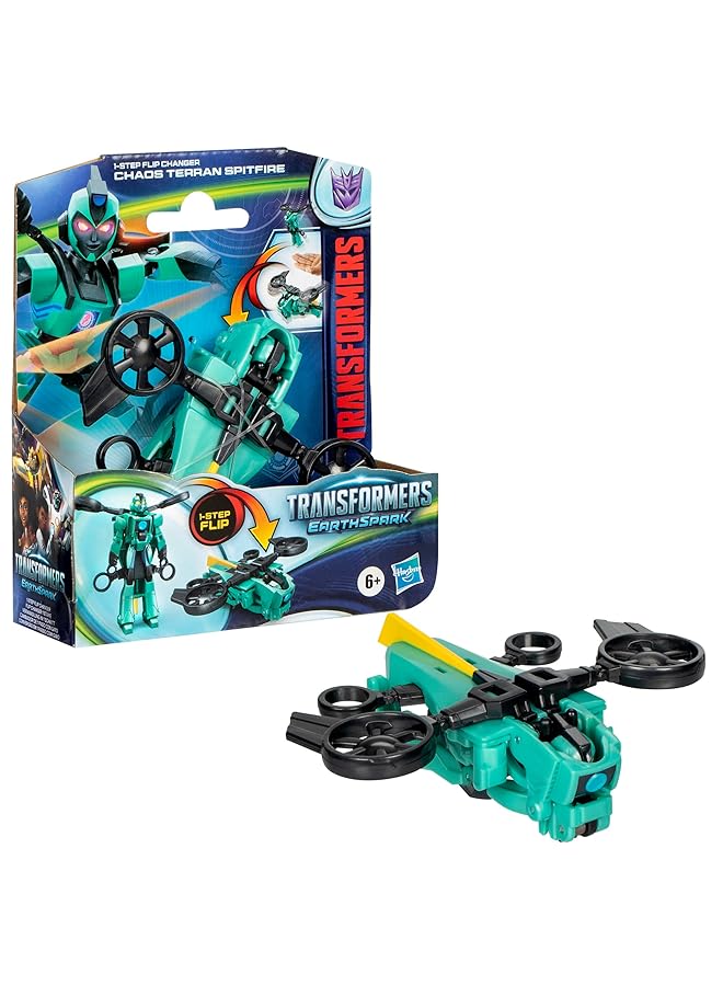 TRANSFORMERS Tra Earthspark 1 Step Flip Spitfire - Image 4