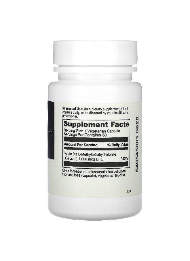 DaVinci Laboratories DaVinci Laboratories, 5-MTHF , 1 mg, 60 Capsules  - Image 2