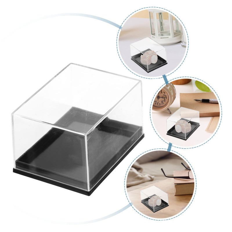 Large Mineral Specimen Box Set of 4 Display Storage Case for Science Collection - Image 3