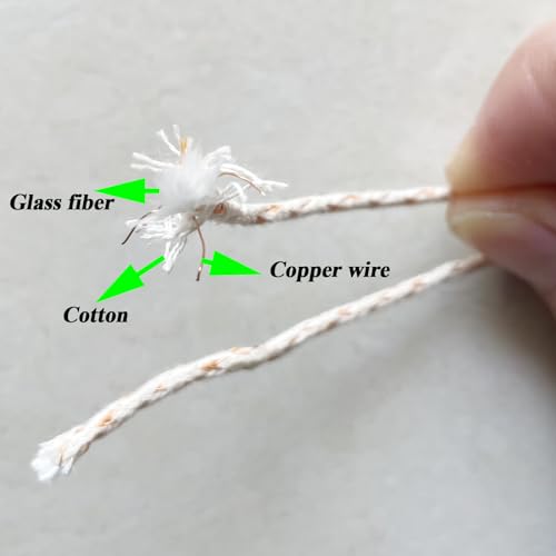 MDDEYEMEFO Oil Lighter Wick Copper & Cotton Material Kerosene Petrol Lighter Accessories-33 Feet - Image 3