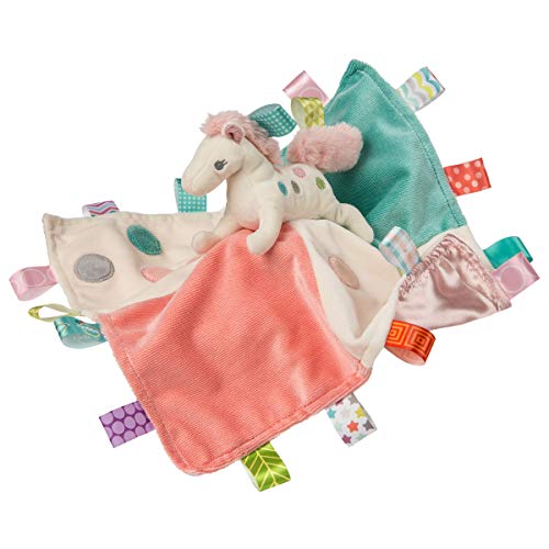Mary Meyer Taggies Soothing Sensory Stuffed Animal Security Blanket, Painted Pony, 13 x 13-Inches - Image 1