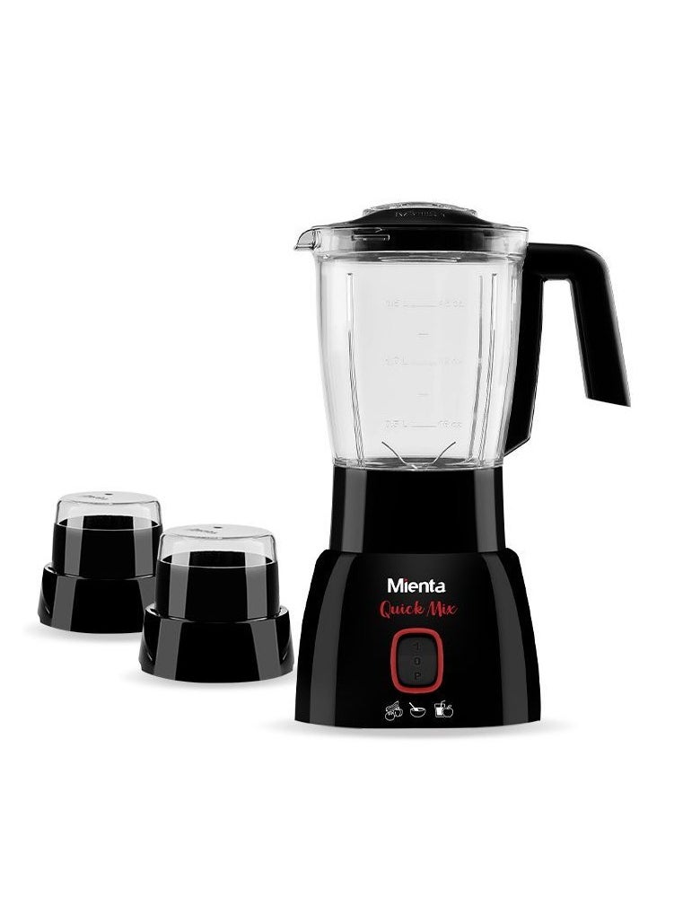 Mienta Mienta BL1361B Blender Quick mix II 400 Watt - Black  - Image 1