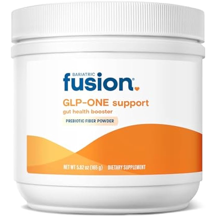 Bariatric Fusion GLP-1 Gut Health Booster | High Fiber GLP1 Booster | Prebiotic Fiber GLP-1 Supplement Powder for Women & Men | 20 Servings - Image 1