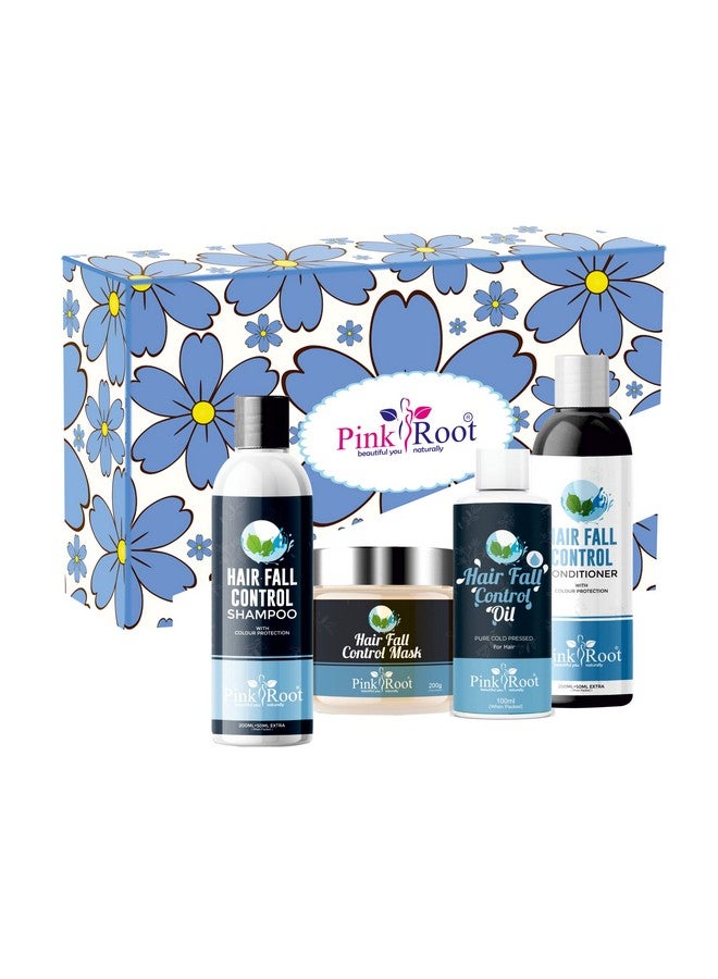 Pink Root Hair Fall Control Kit, Best in use for Men & Women (Hair Fall Control Kit) - Image 1
