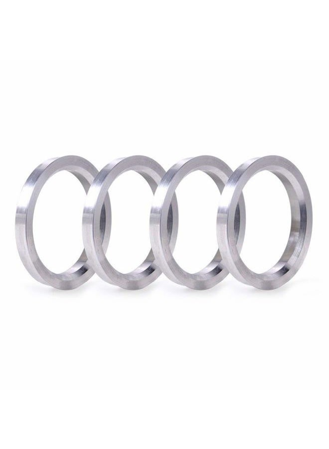 ZHTEAPR 4pc Wheel Hub Centric Rings 106 to 78.1 - OD=106mm ID=78.1mm - Aluminium Alloy Wheel Hubrings for Most Chevy GMC - Image 1