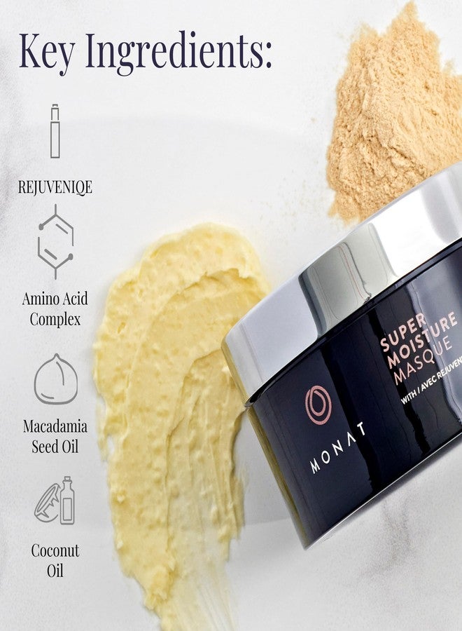 MONAT Super Moisture Masque for Hair - Advanced Hydration for Soft, Silky Hair - Smart Moisturizing Blend - Weekly Ritual for Lustrous Shine - Image 4
