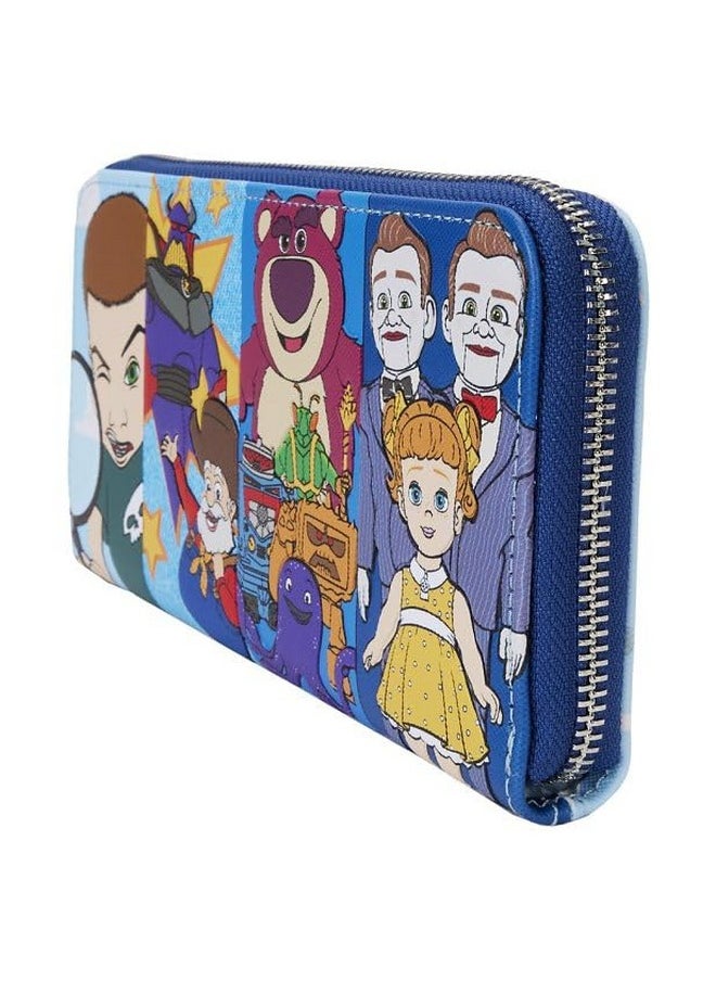 Loungefly - Pixar Toy Story Movie Collab Baddies Zip Around Wristlet Wallet - Image 1
