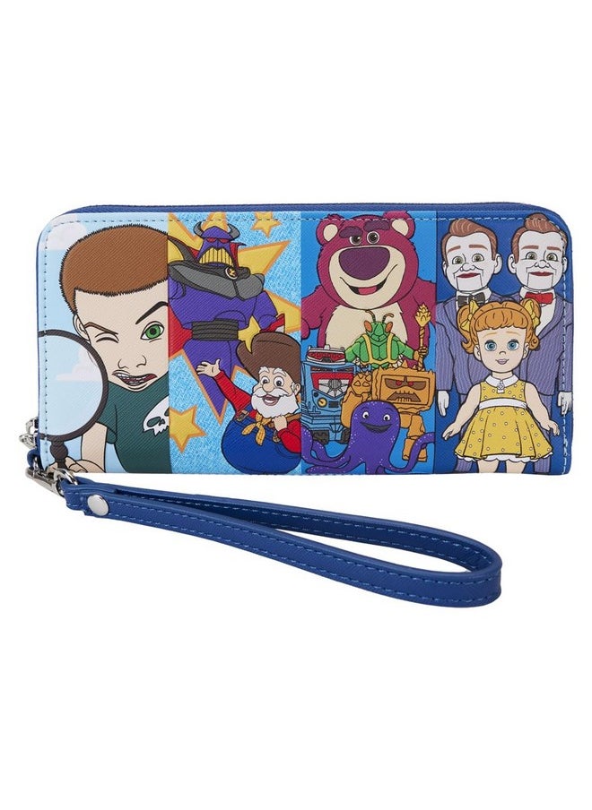 Loungefly - Pixar Toy Story Movie Collab Baddies Zip Around Wristlet Wallet - Image 1