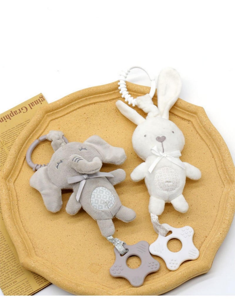 Musical Teether Stroller Hanger - Baby Soothing Toy with Sound - Image 4
