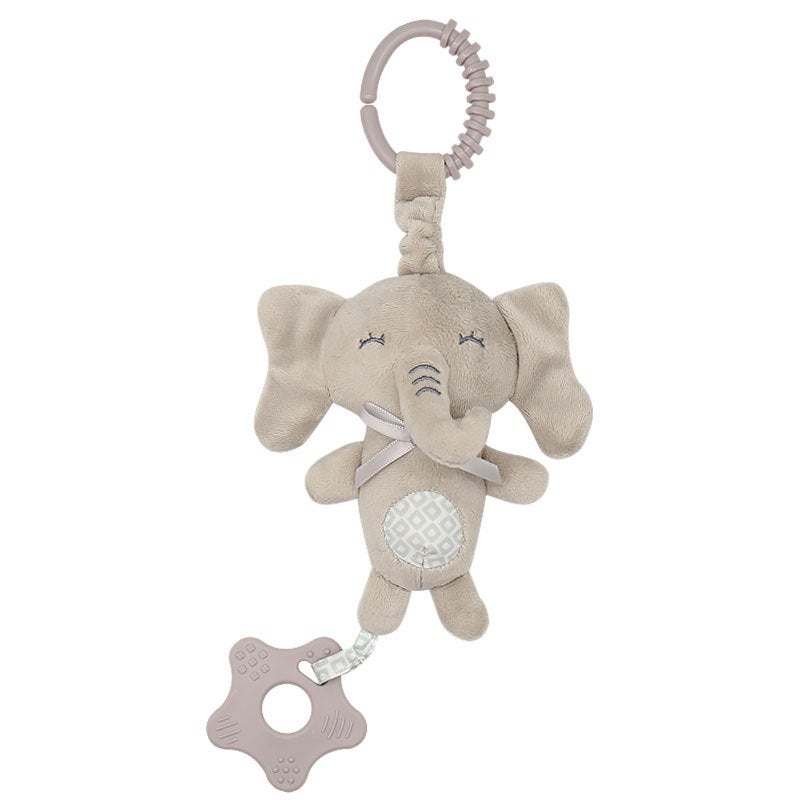 Musical Teether Stroller Hanger - Baby Soothing Toy with Sound - Image 1