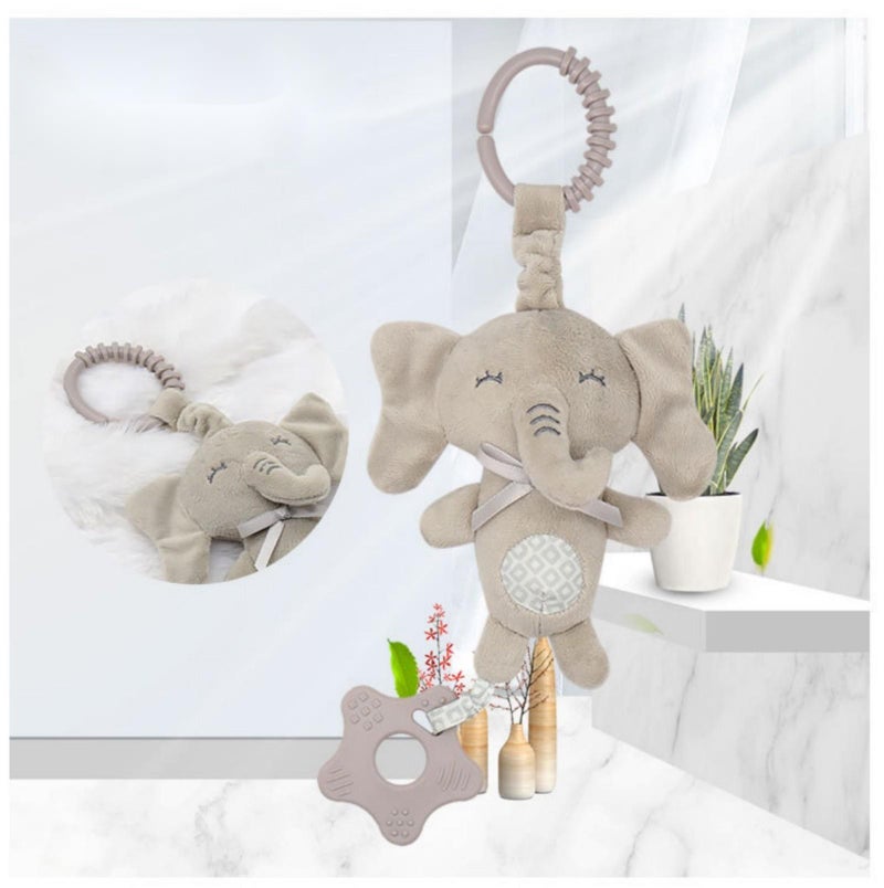 Musical Teether Stroller Hanger - Baby Soothing Toy with Sound - Image 3