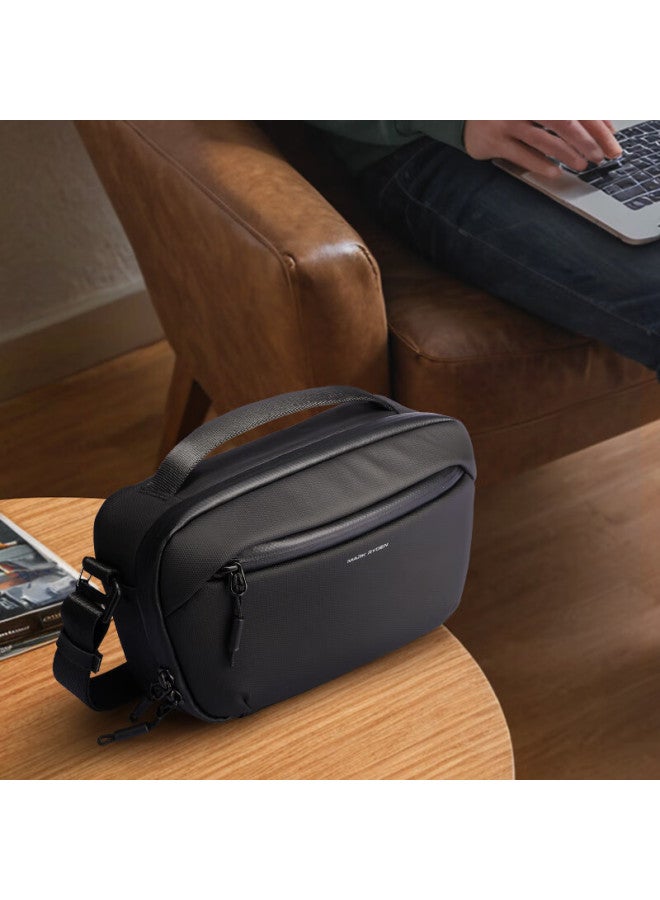 Mark Ryden Men's Crossbody Bag Chest Bag Waist Bag Multifunctional Detachable Shoulder Strap Cycling Travel Backpack Large Capacity Shoulder Bag - Image 5