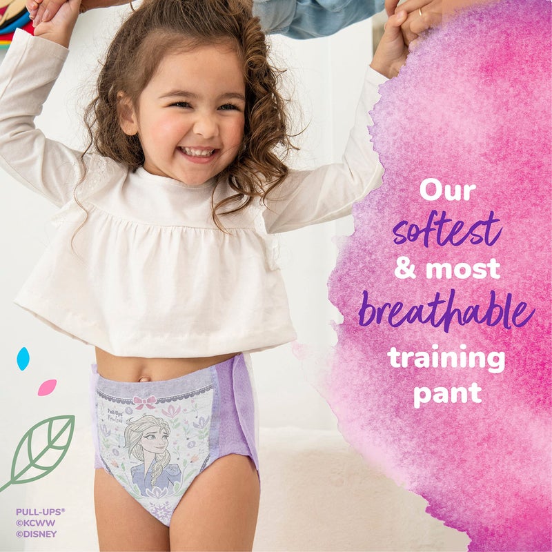 Pull-Ups New Leaf Girls' Disney Frozen Potty Training Pants, 3T-4T (32-40 lbs), 16 Ct - Image 2