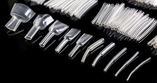 SummitLink Transparent Heat Shrink Tube Tubing Wrap Sleeve Set Combo (209Pcs Small Size) - Image 2