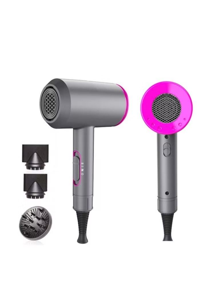 IAF Professional Hair Dryer for Women Negative Ion Hair Blower 2000W Powerful Hair Dryer Portable Blow Dryer for Women Man Hairstyles - Image 1