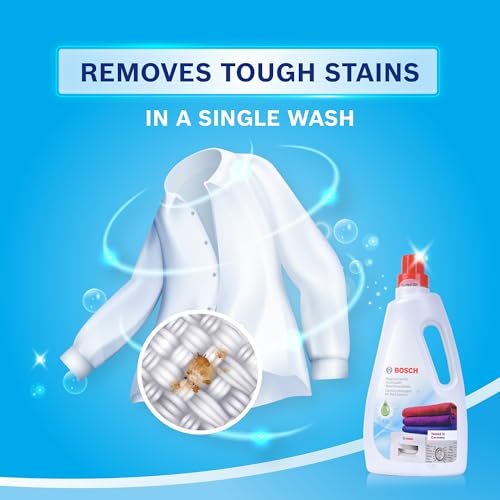 Bosch Detergent for Front Load Washing Machine - 1 L (pack of 4) - Image 3