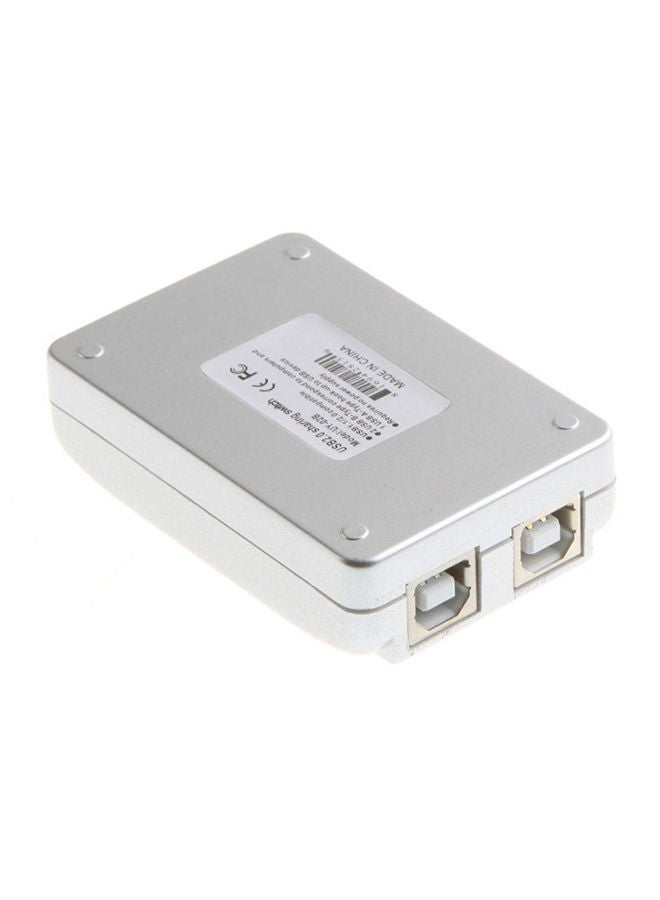 NIBEMINENT Usb 2.0 Sharing Switch Hub 2 Pc To 1 Printer/scanner Newrok Switcher Gc580 multicolour - Image 2