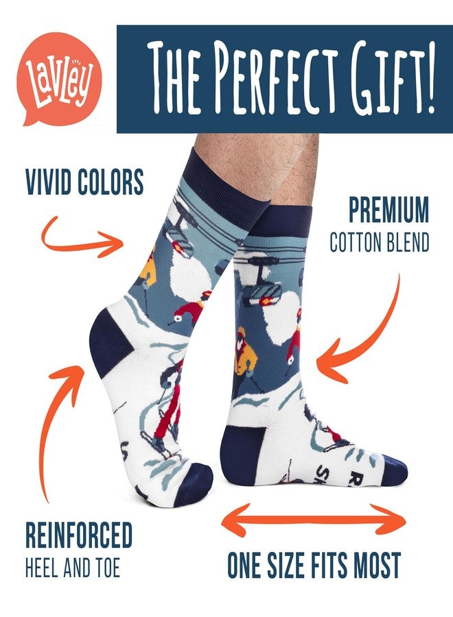 Lavley I'd Rather Be Skiing Socks - Image 4